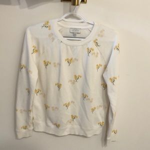 Lucky brand floral sweater
